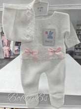 Load image into Gallery viewer, C1003- Double Bow luxury knitted set