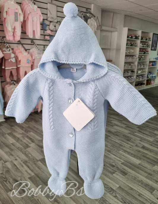 20610 - Premature Blue Knitted all in one