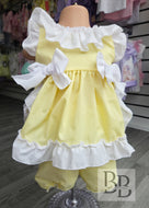 FAIRYTALE - Lemon Frilly Dress Set