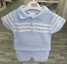 Load image into Gallery viewer, 0905 Mateo - Blue Knitted 2PC set