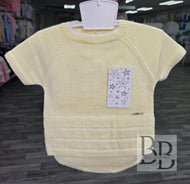 C8126 - Lemon Knitted two piece set