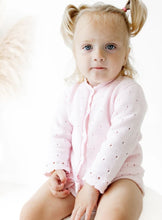 Load image into Gallery viewer, MIRANDA - Pink Bow Cardigan