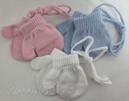 6146- Baby String mitts