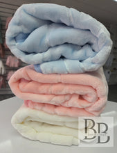 Load image into Gallery viewer, BW112 - Embossed baby blankets