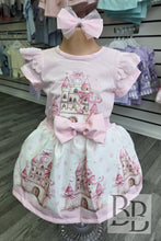 Load image into Gallery viewer, YG42 - Fairytale Castle Frilled Skirt set