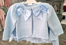 Load image into Gallery viewer, 165/4054 - Double Satin Bow Cardigan