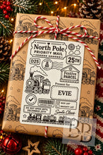 Load image into Gallery viewer, Personalised Christmas Labels