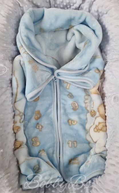 SB112 - Teddy baby blanket wrap