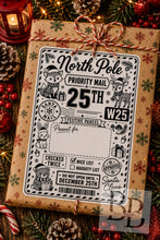 Load image into Gallery viewer, Personalised Christmas Labels