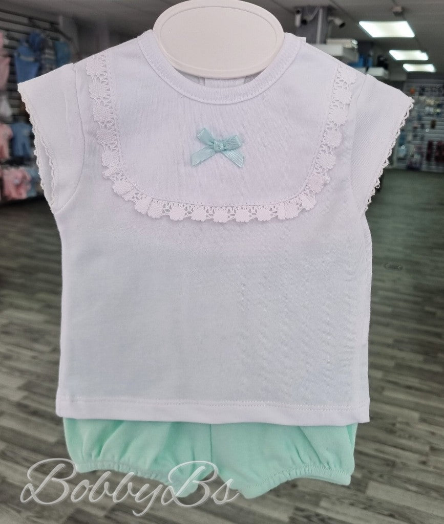 MOD110 - Mint Cotton short set