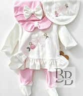 MC2098 - 5 Piece Baby Girls Set