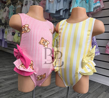 Load image into Gallery viewer, 225910 - Pink Teddy Swimsuit
