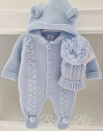 4194 - Blue Cable pramsuit