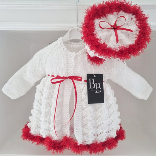 HMT277 - Handknit eskimo Matinee