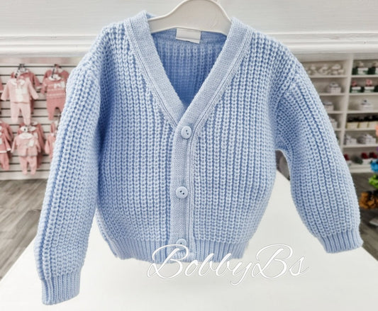 5338 - Blue VNeck Cardigan