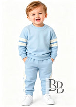 Load image into Gallery viewer, 8845 - Baby Blue Boys Lounge set