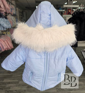 8456 - Blue winter coat