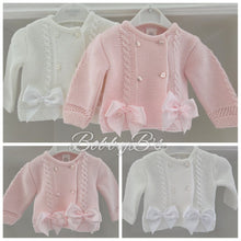 Load image into Gallery viewer, AA005 - Double bow cardigan
