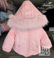 8455 - Pink winter coat