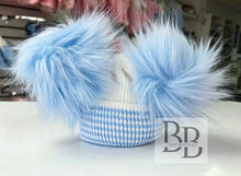 Load image into Gallery viewer, 4438D - Double Pompom winter hat