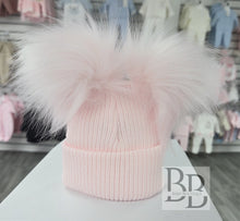 Load image into Gallery viewer, SRP2 - Double ribbed pompom hat