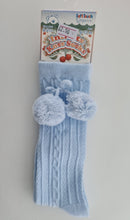 Load image into Gallery viewer, S355 - Knee high Pompom sock.