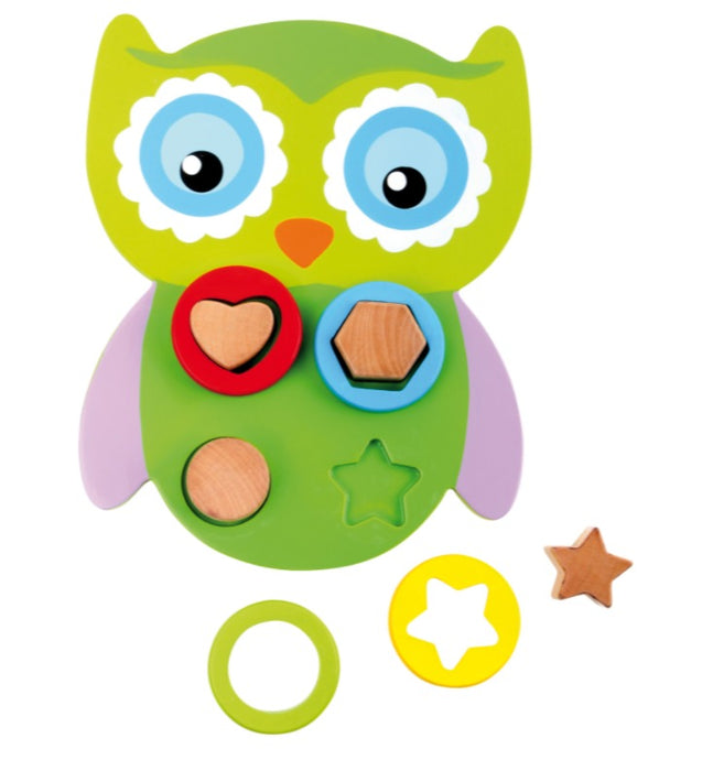 5839 ~ Plug in puzzle owl shape