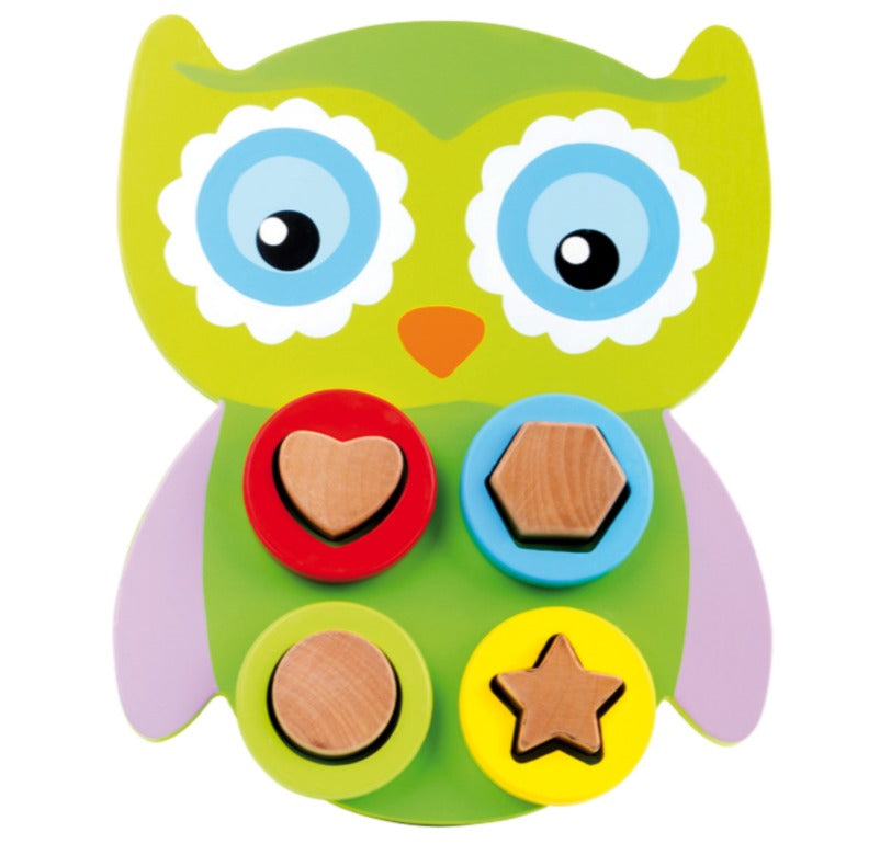 5839 ~ Plug in puzzle owl shape